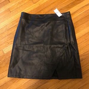 Leather skirt
